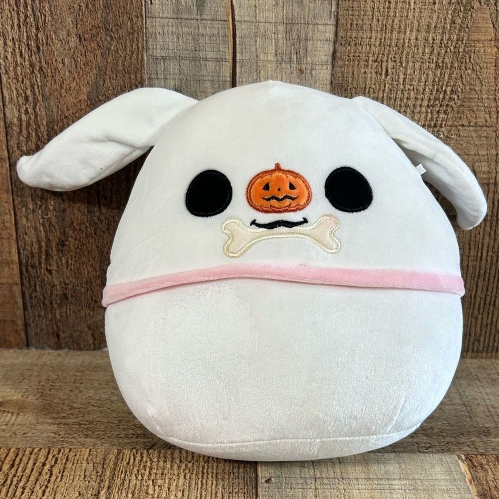 Squishmallows Nightmare Before Christmas Zero 8" Plush Jazwares Disney NBC